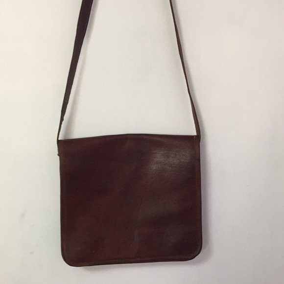 Crossbody Leather Bag - Picture 1 of 8